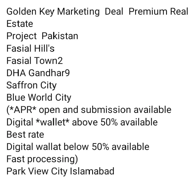all socities | Khair O Aafiyat Professional Services