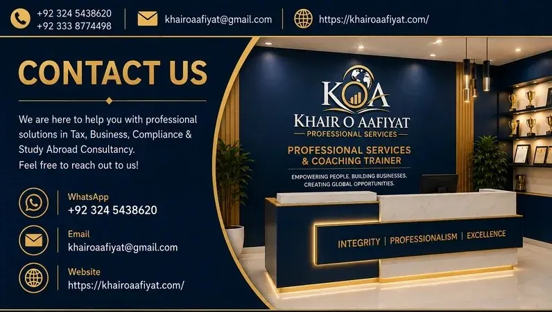 Khair O Aafiyat Contact Us