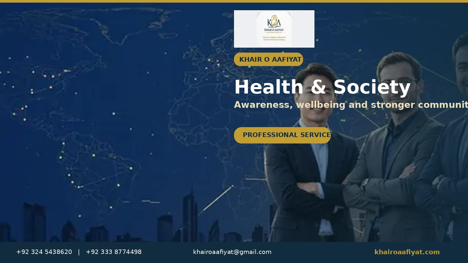 Health & Society - Khair O Aafiyat Global Hub